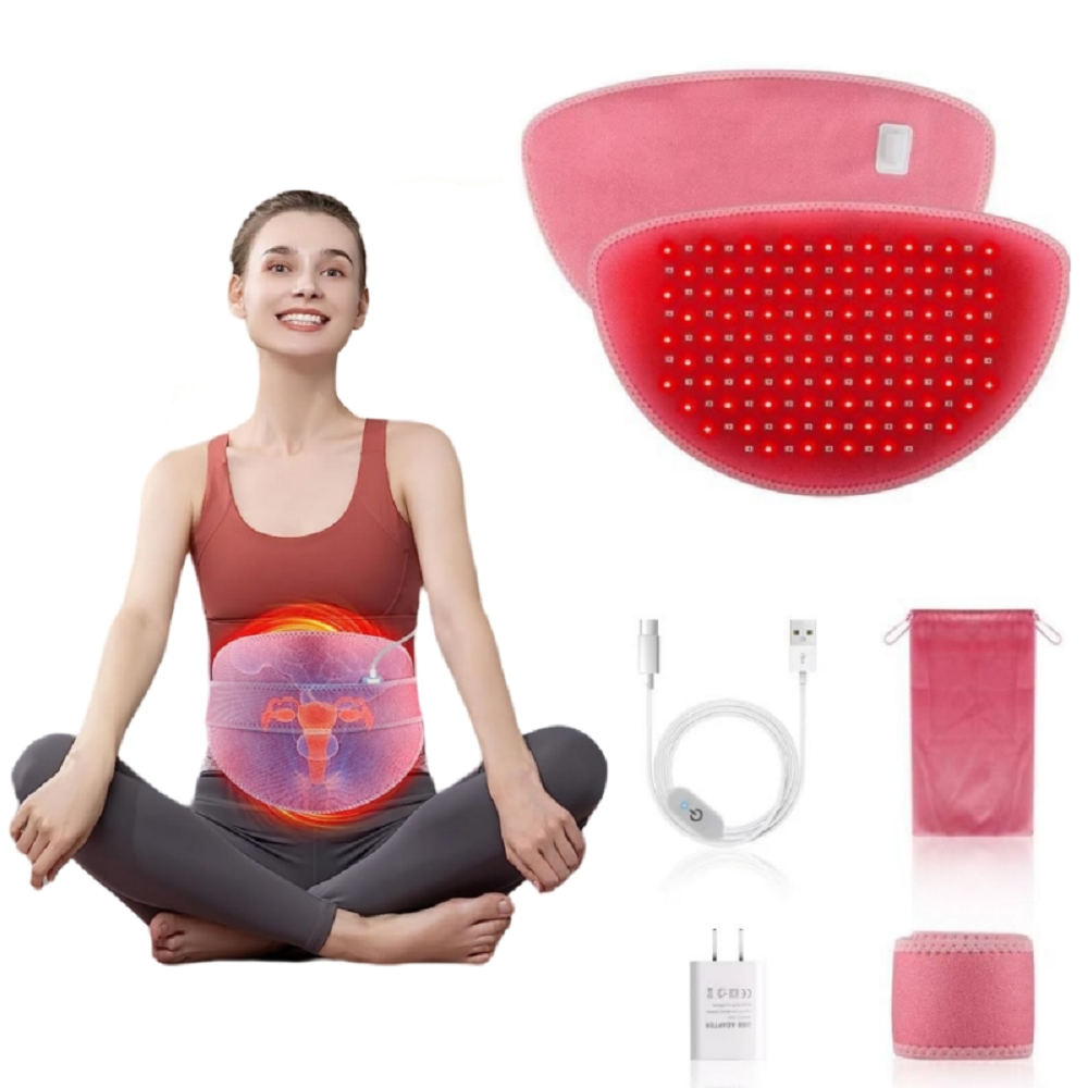 Menstrual Warm Palace Belt Heating Pad Red Light Infrared Massager