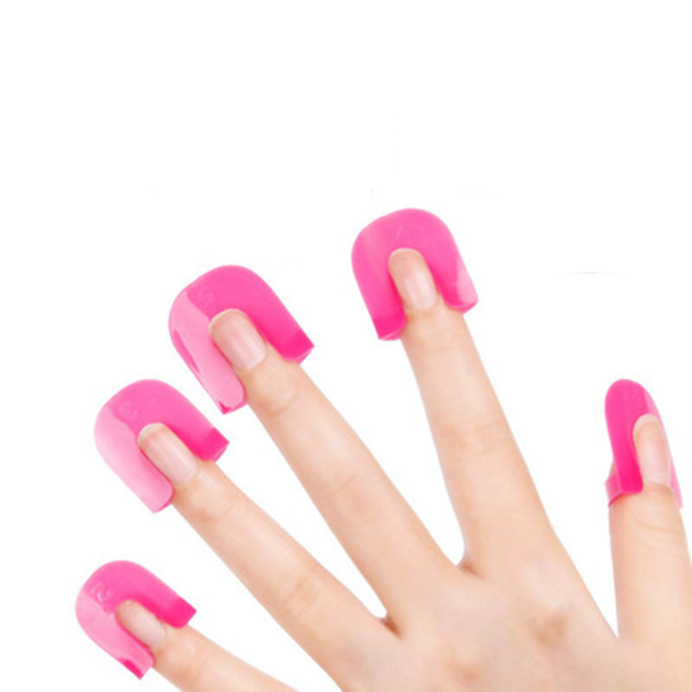 26pcs/set Reusable Nail Holder for Painting Nails & French Tip Strips