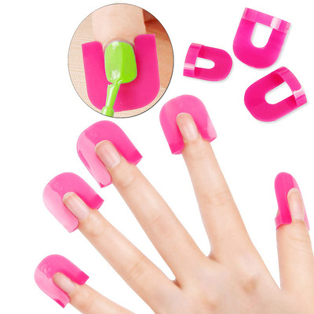 26pcs/set Reusable Nail Holder for Painting Nails & French Tip Strips