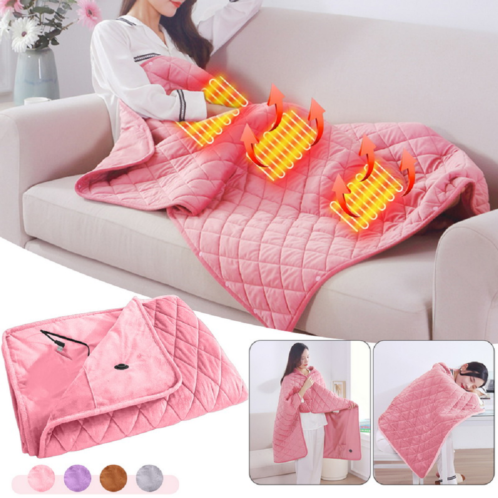 Electric Blanket Winter Bed Warmer Heated Blanket Body Heater