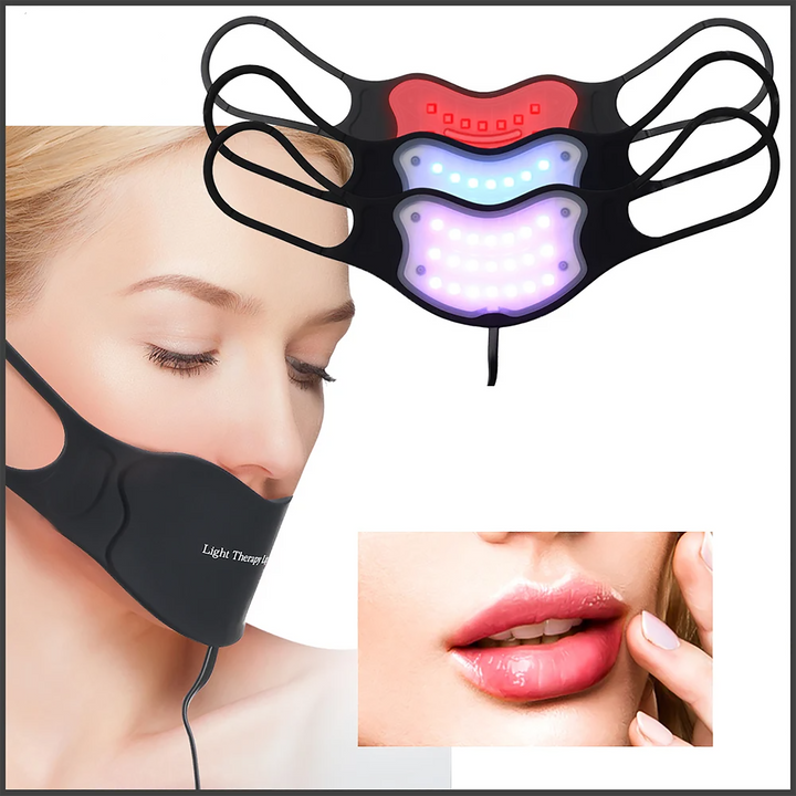 LED Light Beauty Lip Plumper Enhancer Mask Device