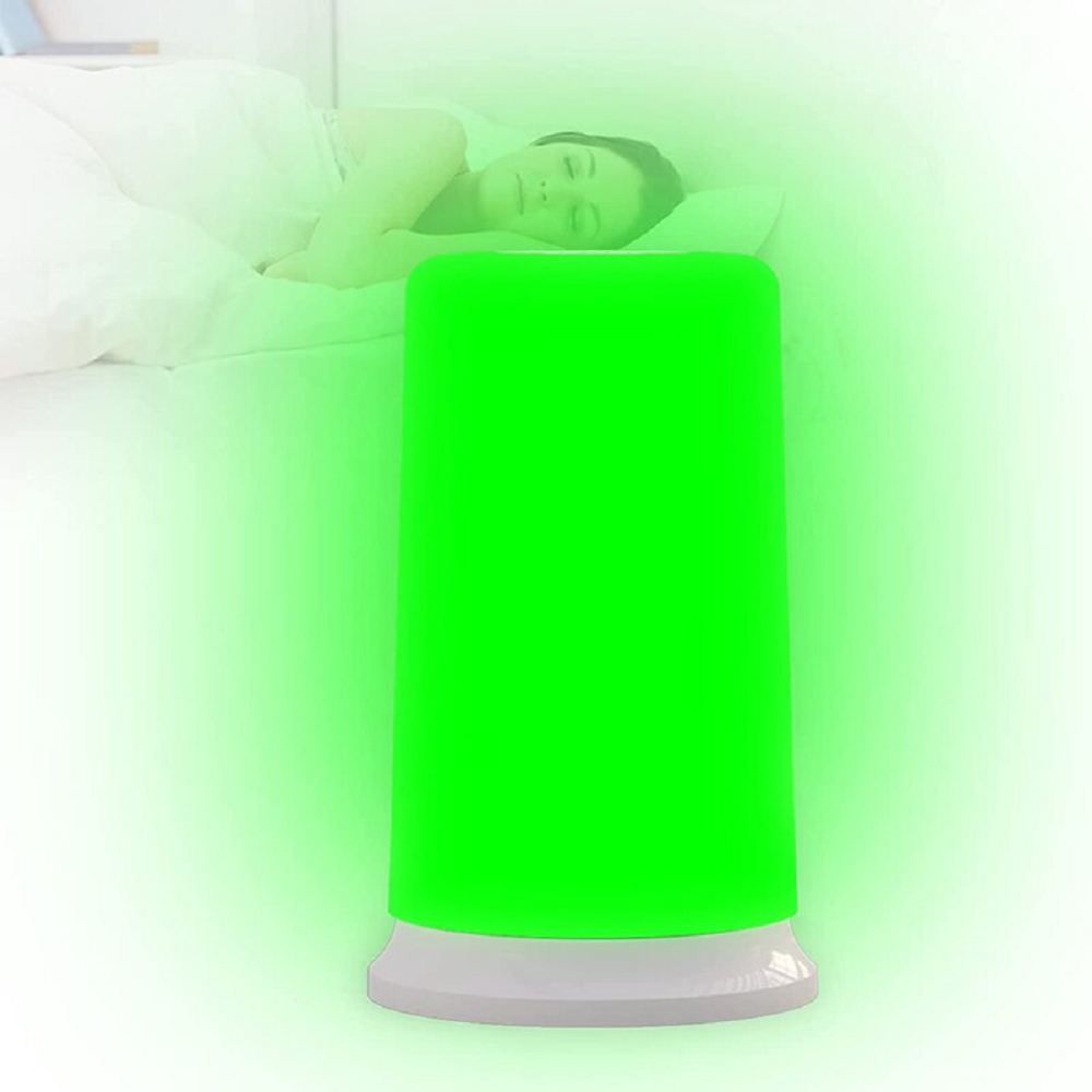 Green Light Therapy Lamp for Insomnia Anxiety  Sleep Aid Device Relieve Stress Migraine