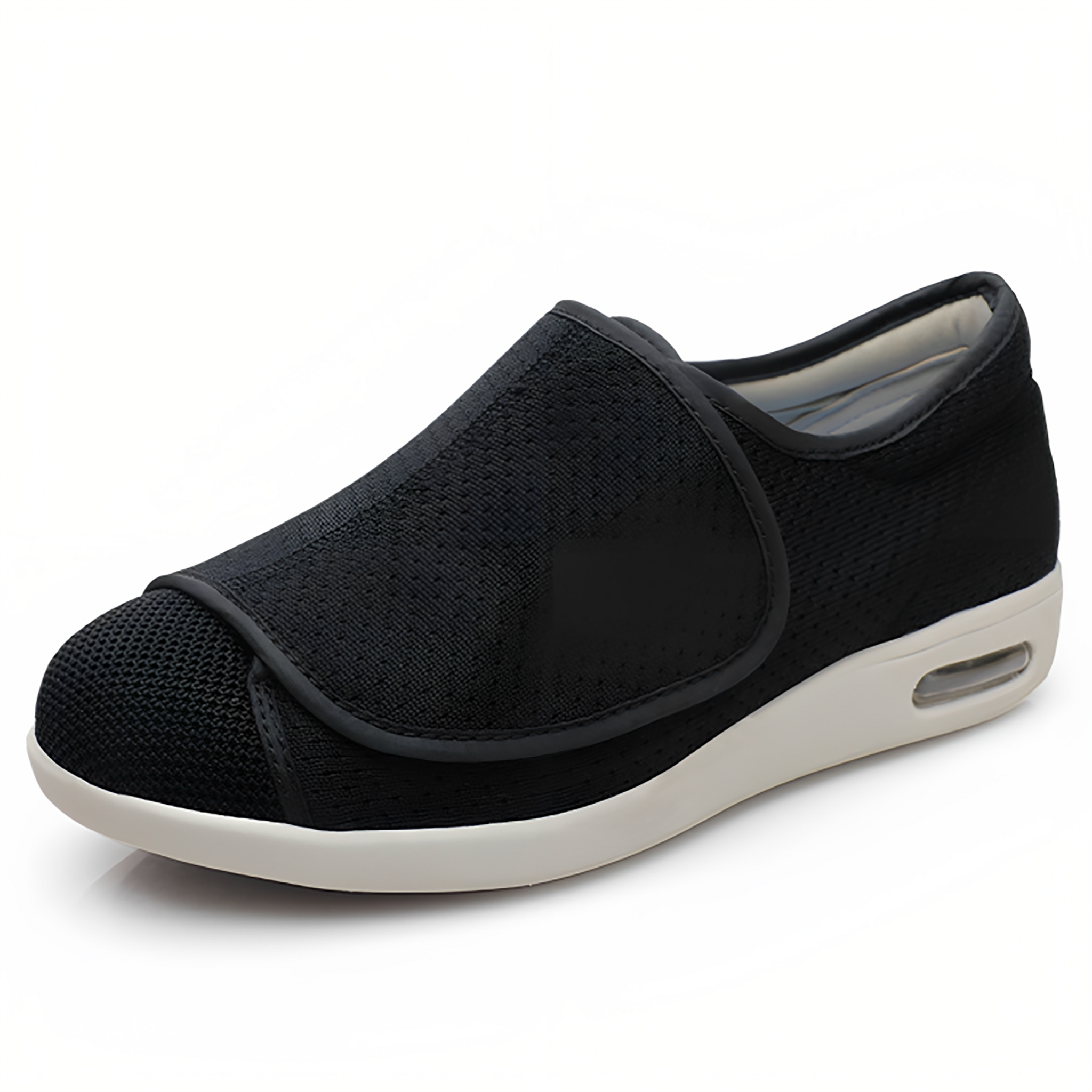 Women's Wide Width Diabetic Bunions Arthritis Swollen Feet shoes, black color