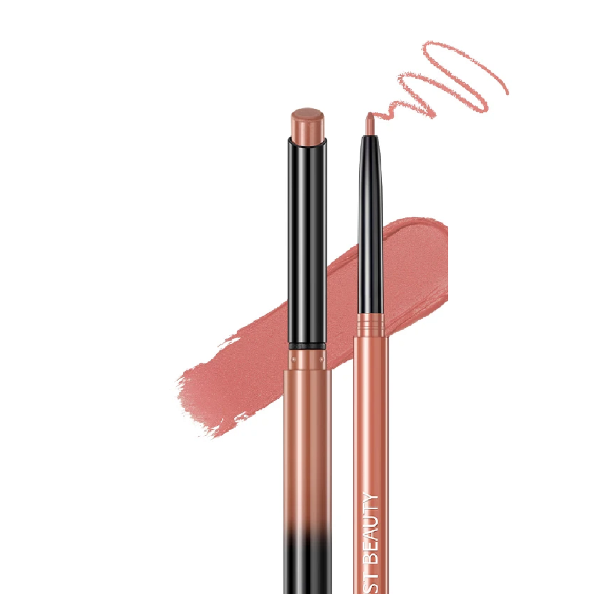 Matte Nude Lipstick Pen Waterproof Lip Liner Set