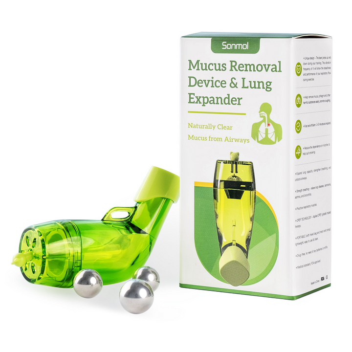 Mucus Removal Device Lung Breathing Respiratory Trainer