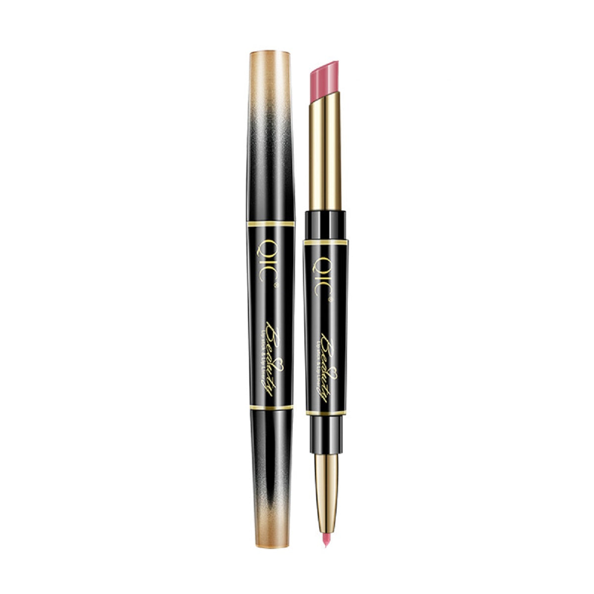 2 in 1 Lip Liner Matte Lipstick Pencil