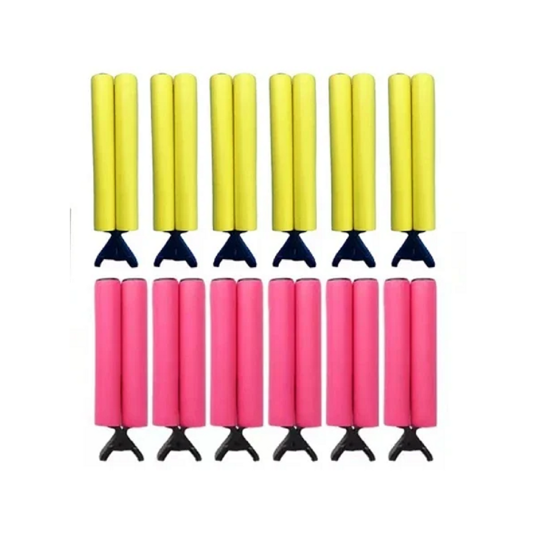 12Pcs/bag New Style Perm Heat Insulation Clip Curly Hair Styling Tool