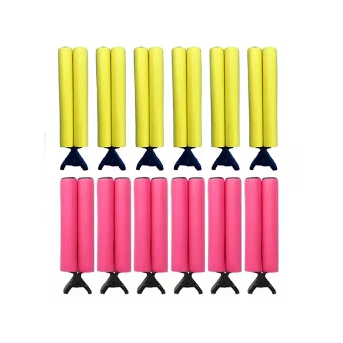 12Pcs/bag New Style Perm Heat Insulation Clip Curly Hair Styling Tool