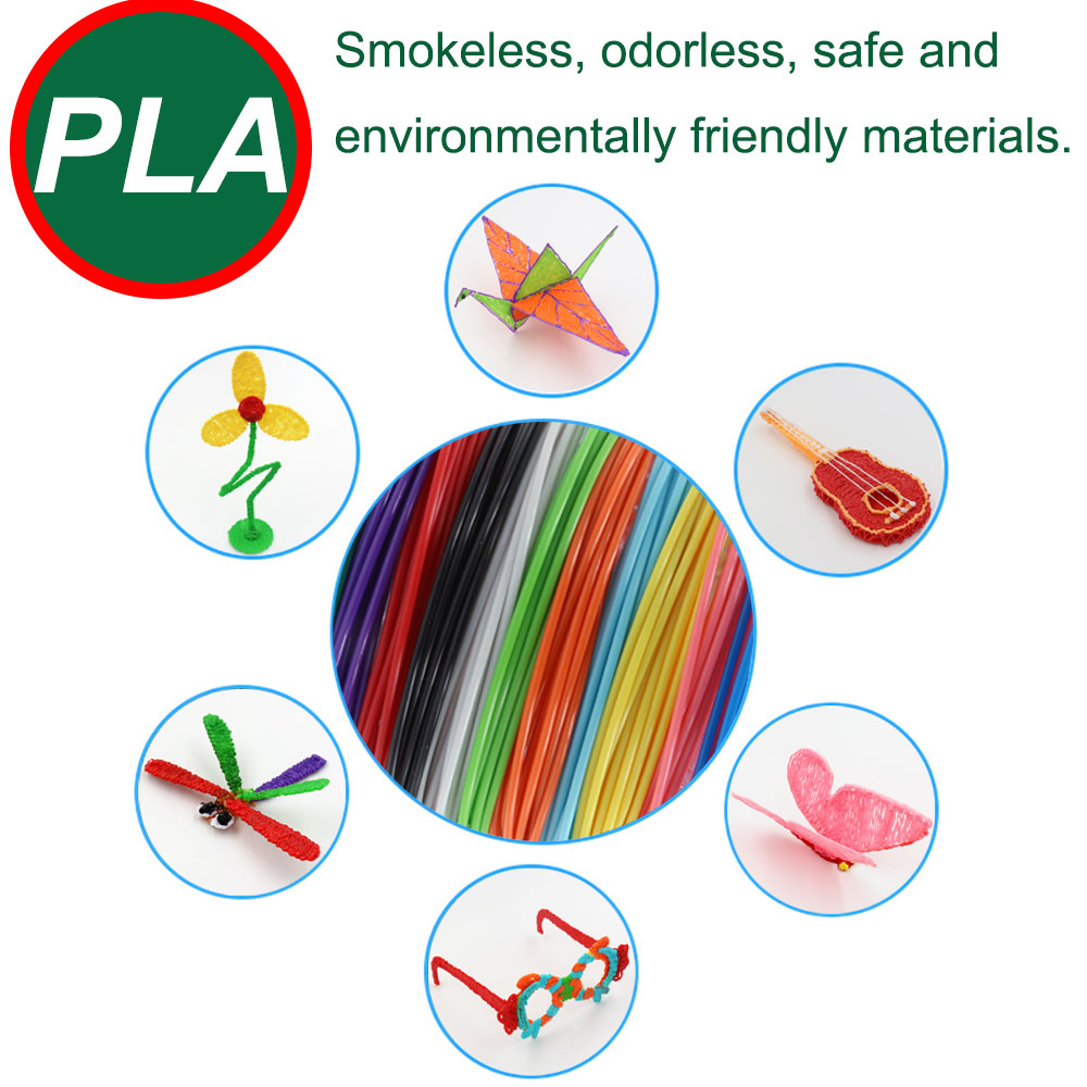 3D Printing Pen DIY Drawing Pen with 200M PLA Filament Kids Gift