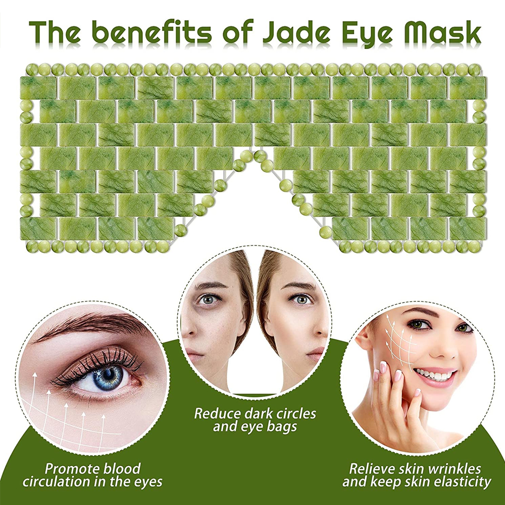 Natural Cooling Jade Eye Mask