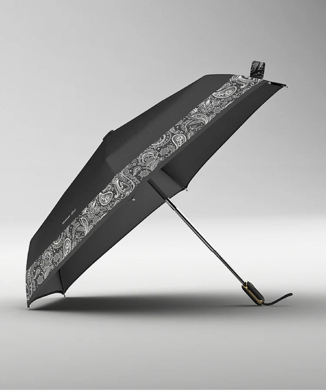 Luxury Summer UV Windproof  Flat Foldable Automatic Umbrella
