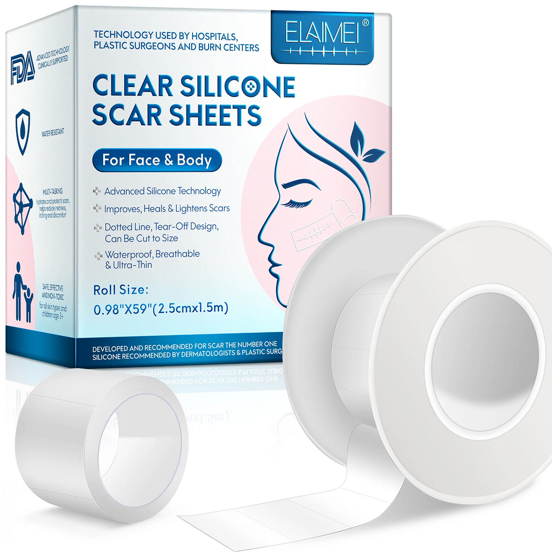 Facial Invisible Silicone Scar Tape