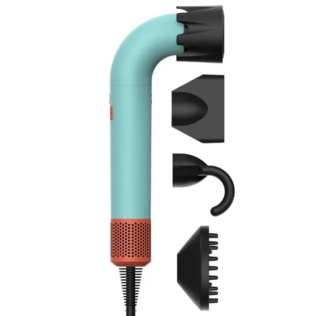 High-Speed Ionic Hair Dryer – 4 Nozzles 1.8 m/2.7 m Cord