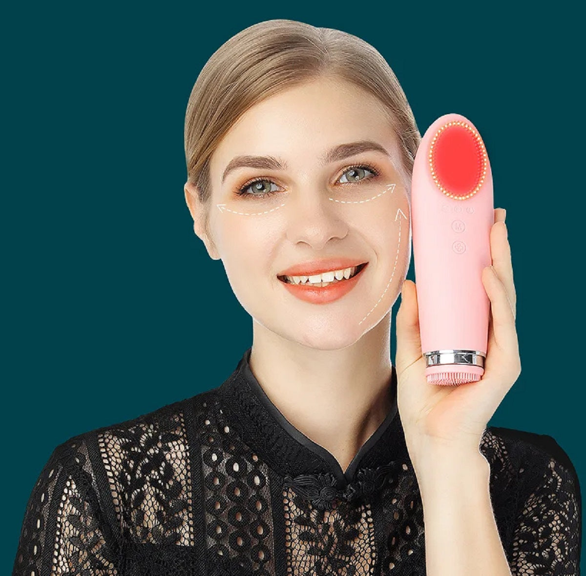 Multifunction Electric Facial Cleansing Sculptor – Warm Compress & Beauty Care