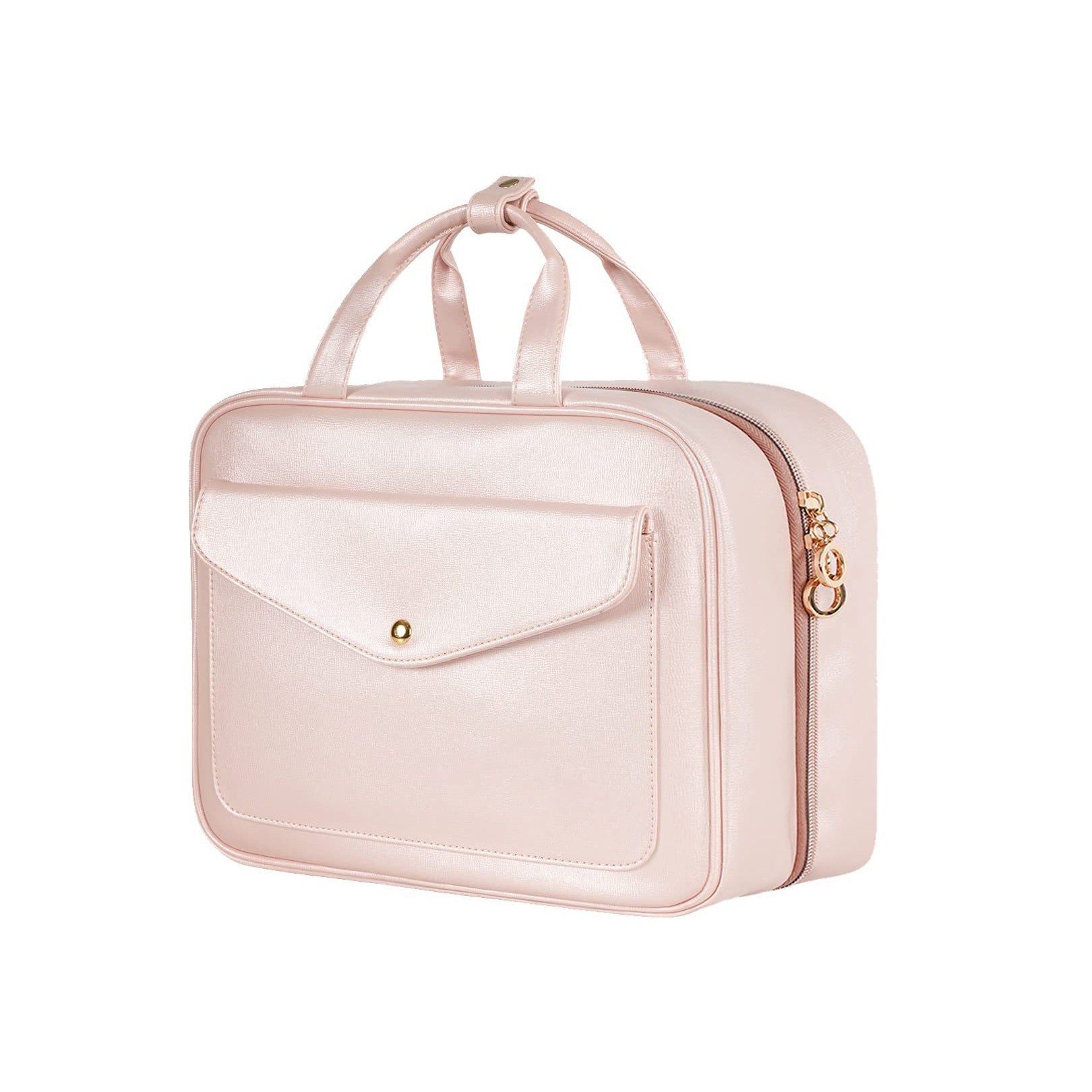 PU Leather Toiletries Travel Cosmetic Bag