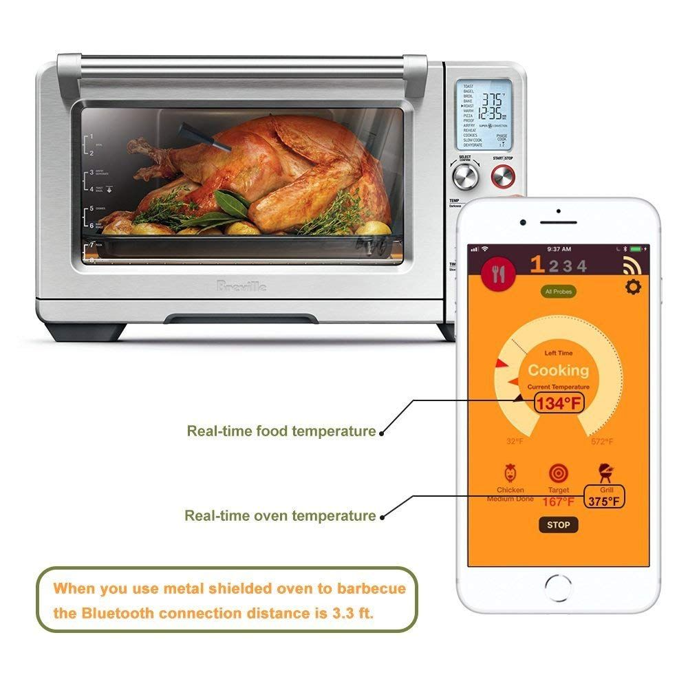 Wireless Smart Meat Thermometer