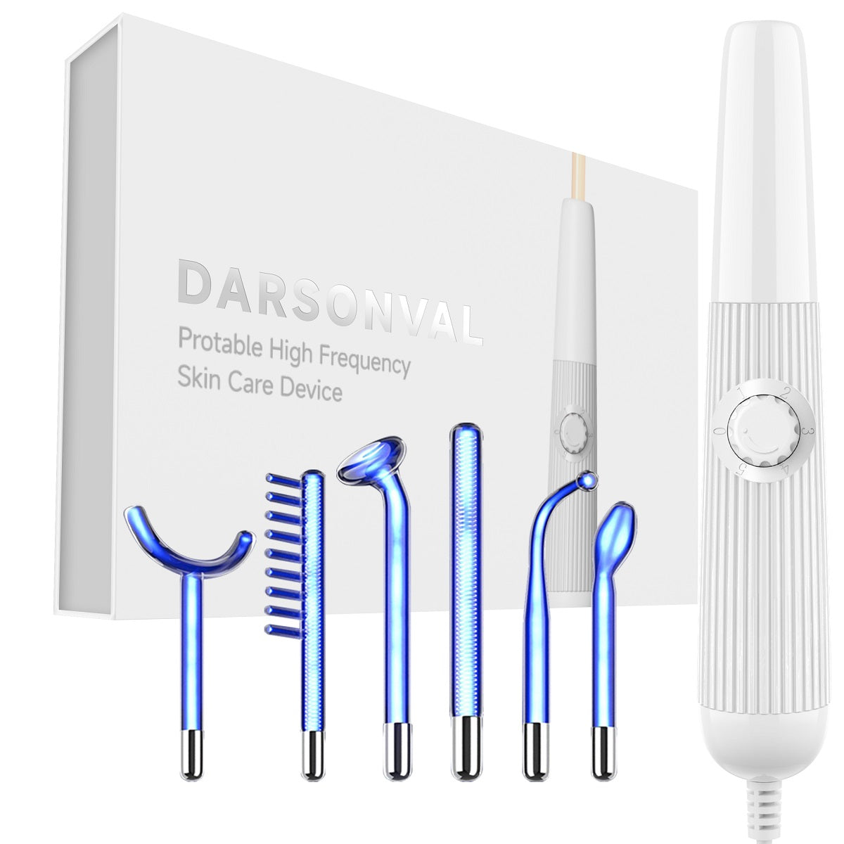 High Frequency Facial Wand Device
