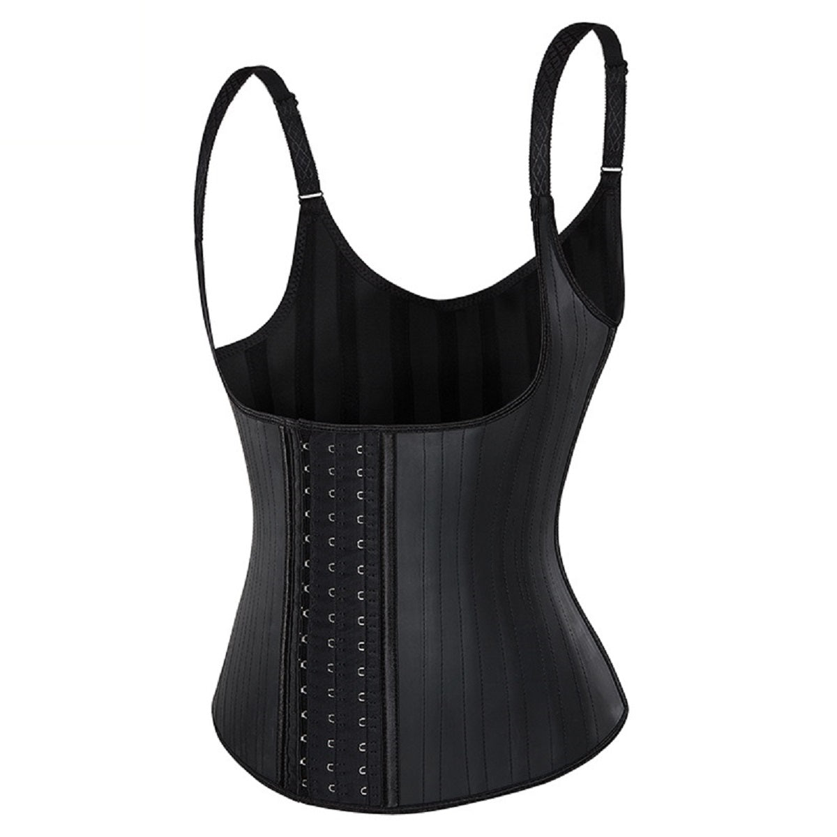 Adjustable Strap Leather Latex Waist Trainer Vest For Weight Loss