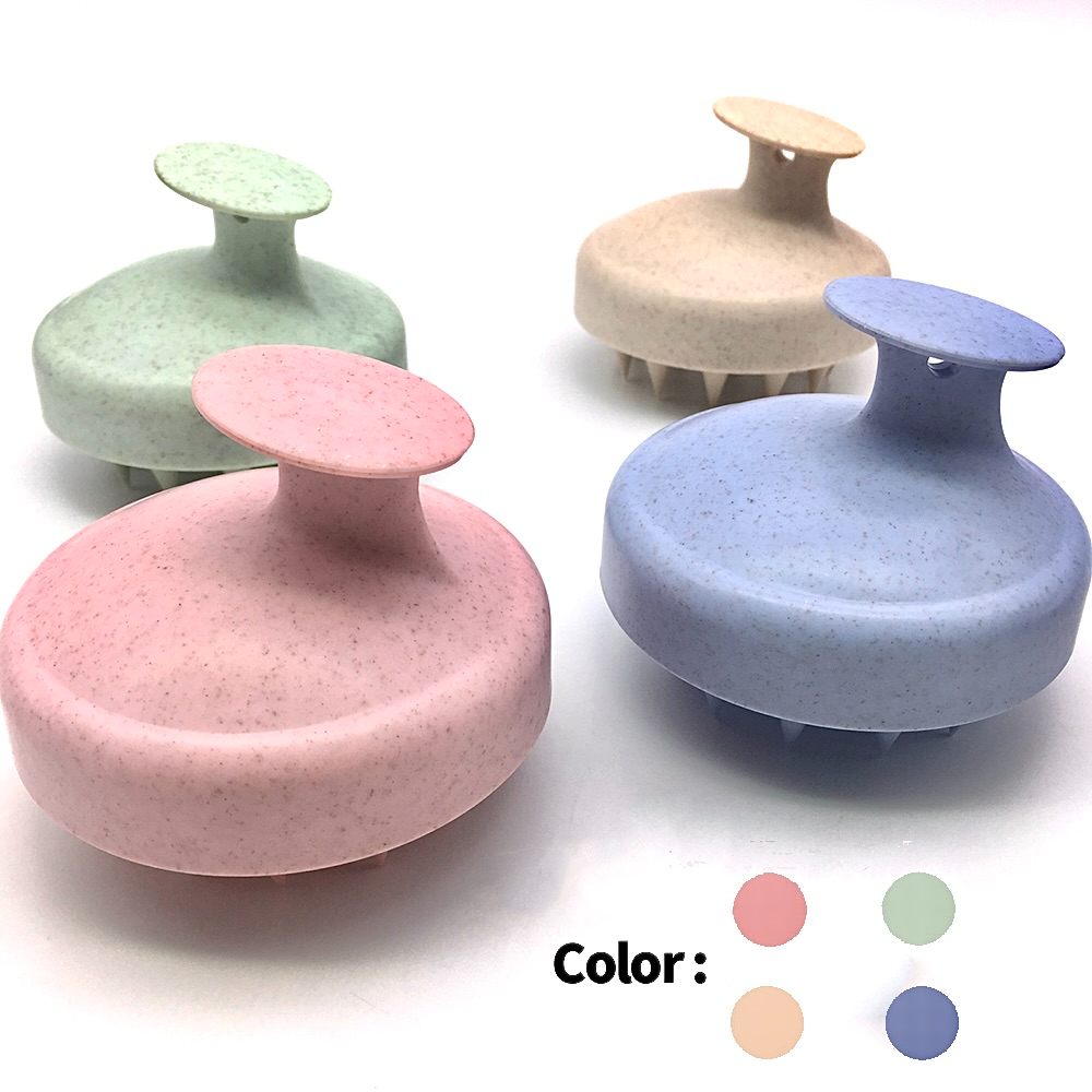 Silicone Head Wash Care Hair Scalp Massage Comb Shower Brush