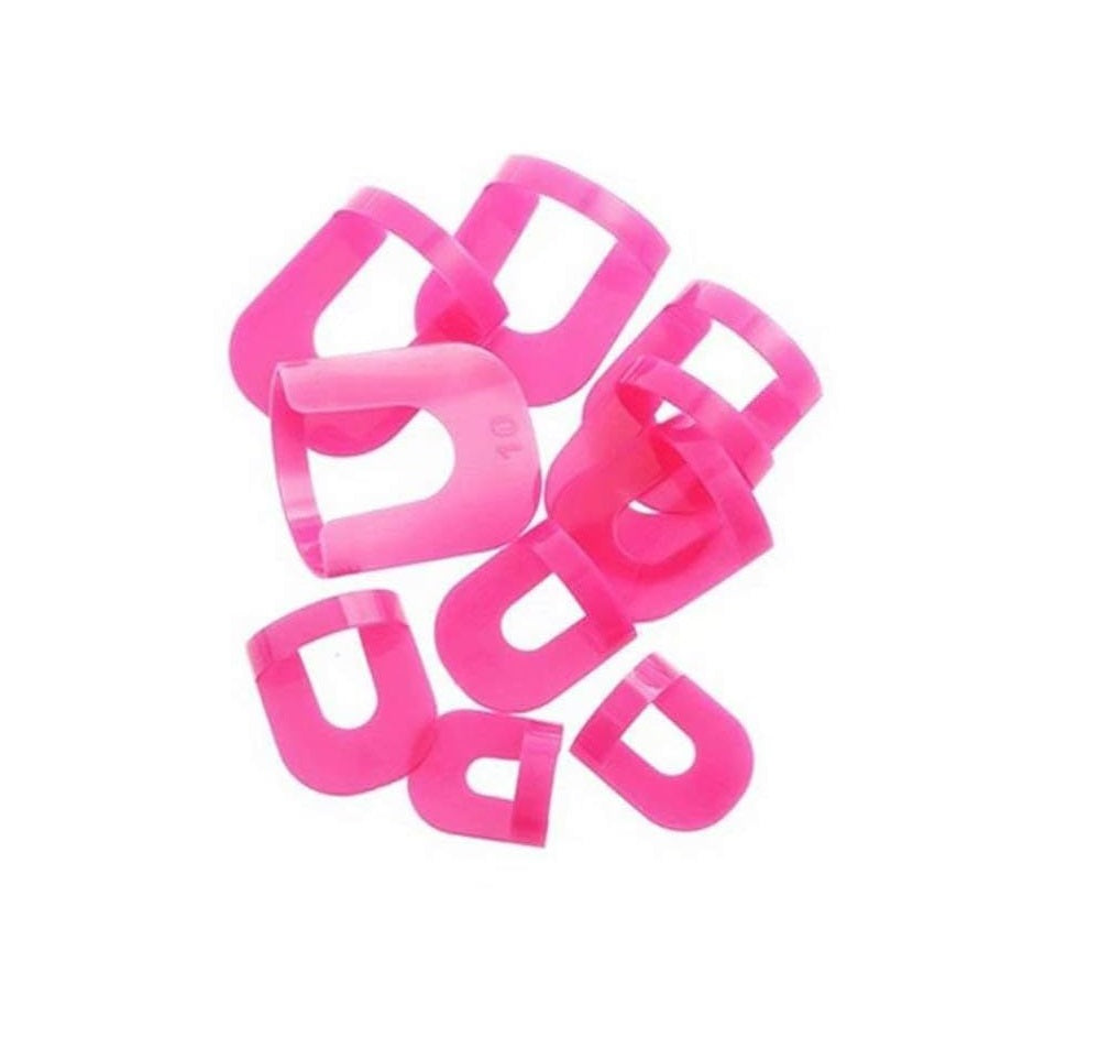 26pcs/set Reusable Nail Holder for Painting Nails & French Tip Strips