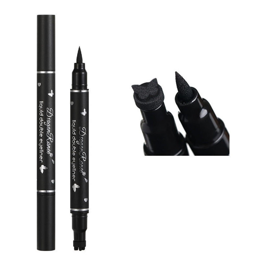 Double-Side Liquid Eyeliner Stamp Pen