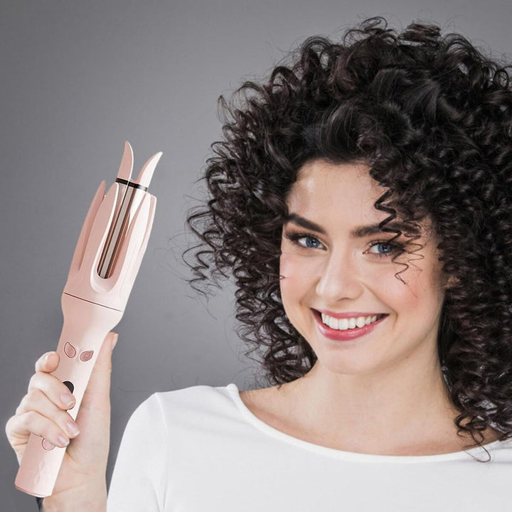 28 mm Automatic Ionic Curling Iron – Rotating Anti-Tangle Ceramic Styler