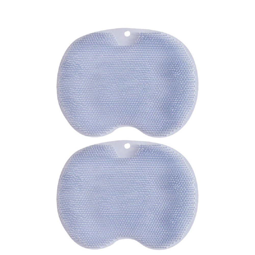 Exfoliating Shower Massage Scraper Back Brush Bath Mat Body Cleansing