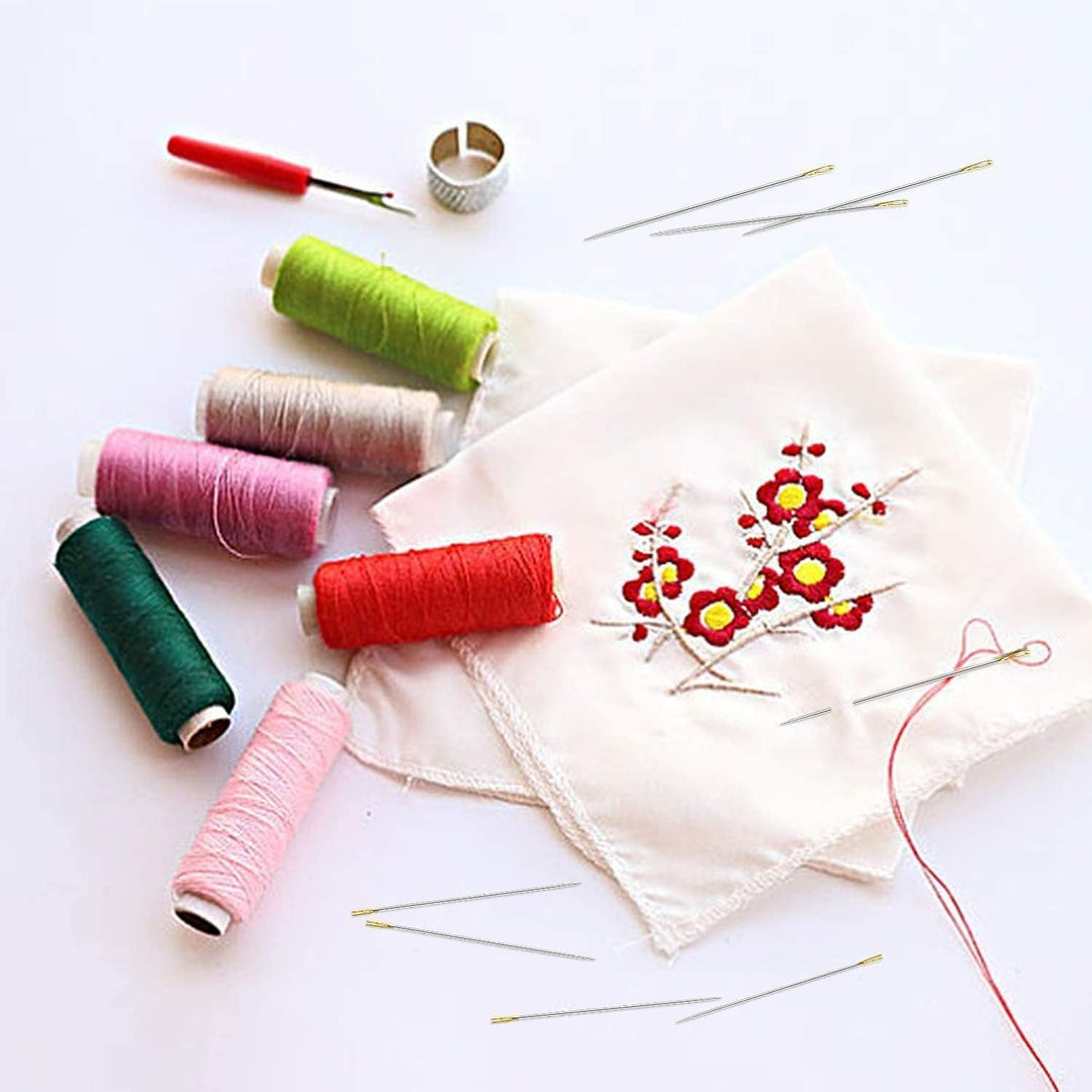36 pcs Self Threading Sewing Needles