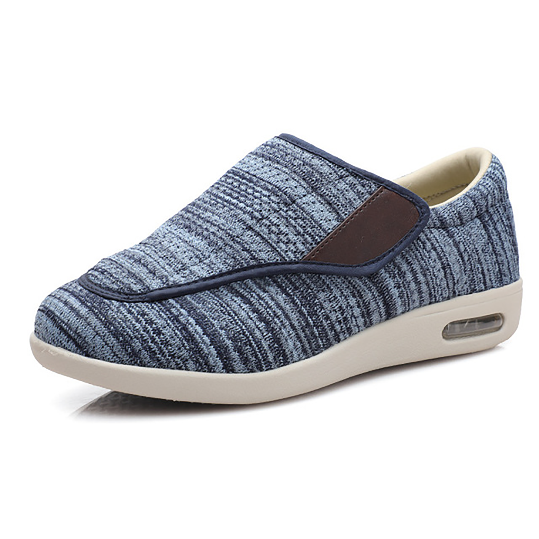 Orthopedic Wide Feet Swollen Diabetic Shoes mix light blue