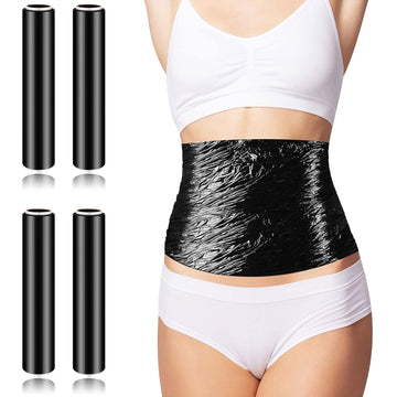 60 Meters Premium Black Osmotic Plastic Slimming Body Wrap Film
