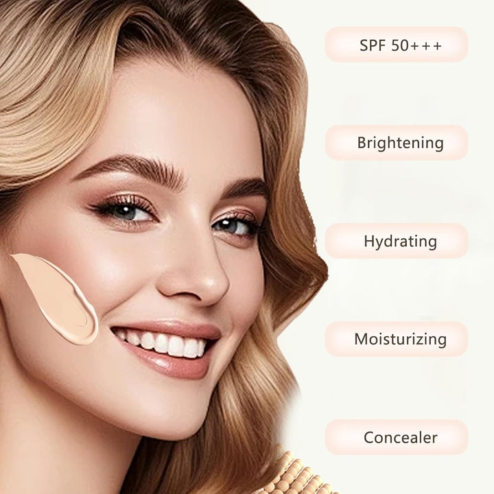 CC Foundation – Waterproof Brightening and Long-Lasting Concealer