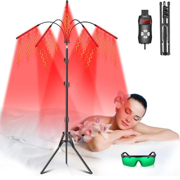 4/5 Heads Infrared Light Therapy for Body Device with Adjustable Stand