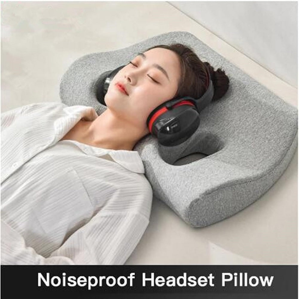 Ear Pillow with Holes for Ear Pain Piercing Pillow for Side Sleeping
