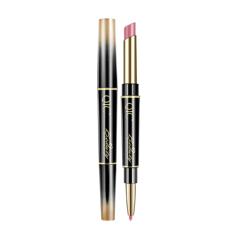 2 in 1 Lip Liner Matte Lipstick Pencil