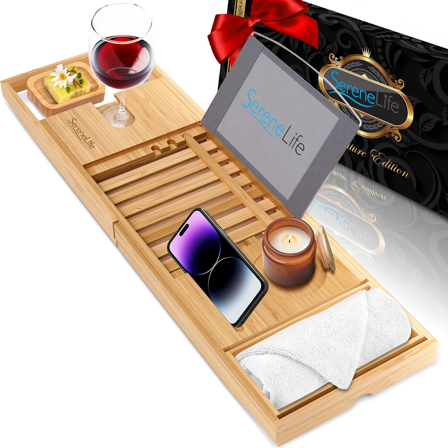 Bamboo Bathtub Tray