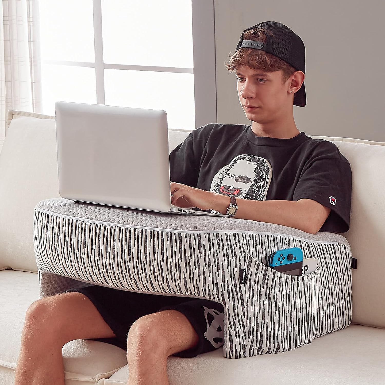 Memory Foam Lap Desk Pillow