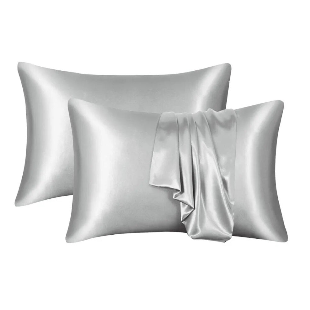 Silk Pillowcase for Hair & Skin Anti Acne Beauty Sleep Natural Silk Satin Pillowcases