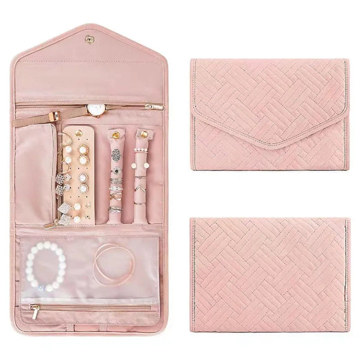 Travel Jewelry Holder Organizer Case