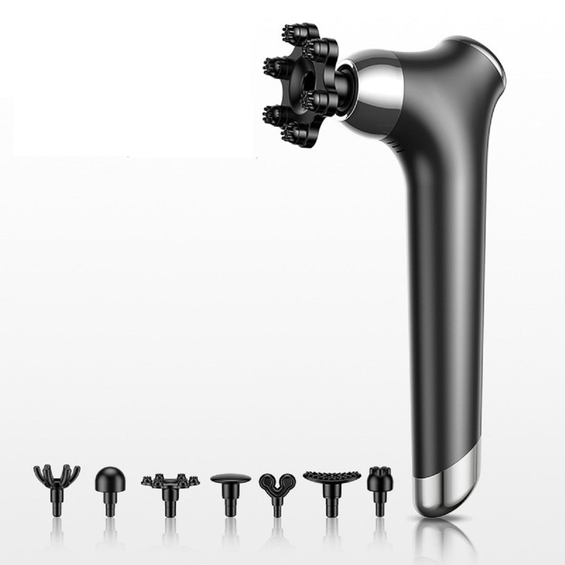 Handheld Fascia Gun Electric Massager Hammer Neck