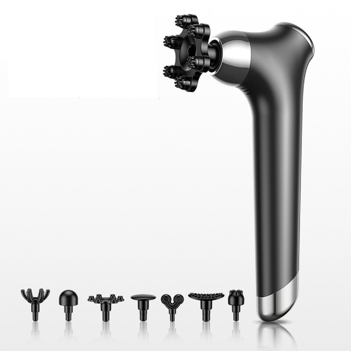 Handheld Fascia Gun Electric Massager Hammer Neck