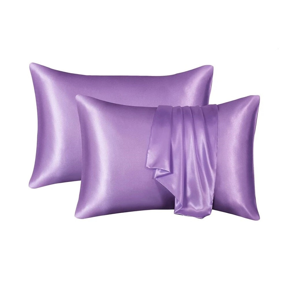 Silk Pillowcase for Hair & Skin Anti Acne Beauty Sleep Natural Silk Satin Pillowcases