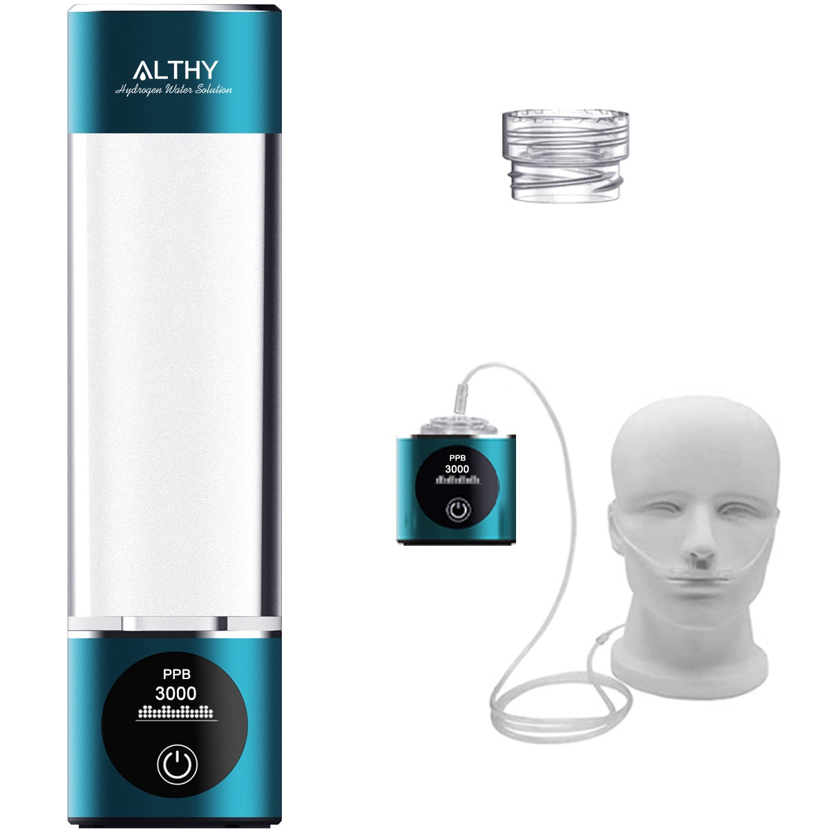 Hydrogen Water Bottle Generator Maker Machine Ionizer Cup