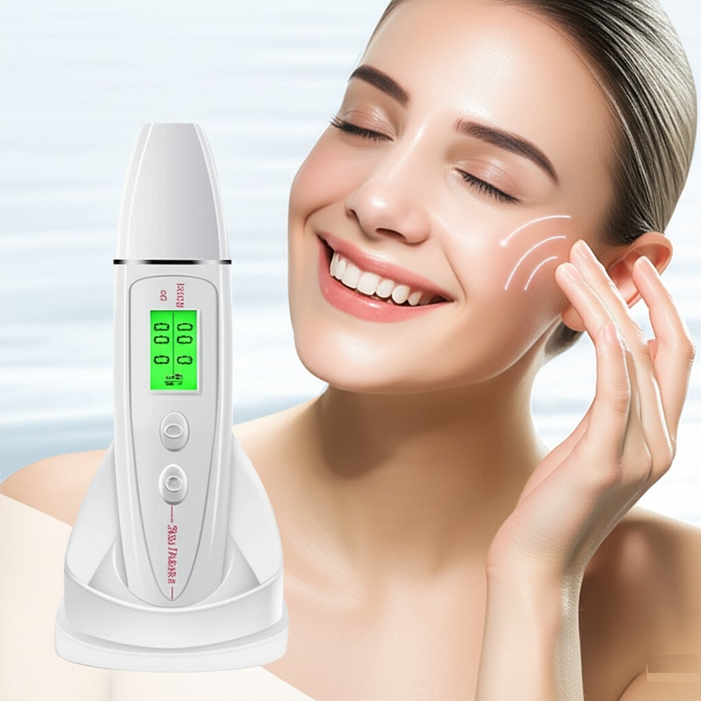 Portable Skin Analyzer – Digital Moisture Oil Tester for Face Care Diagnostics