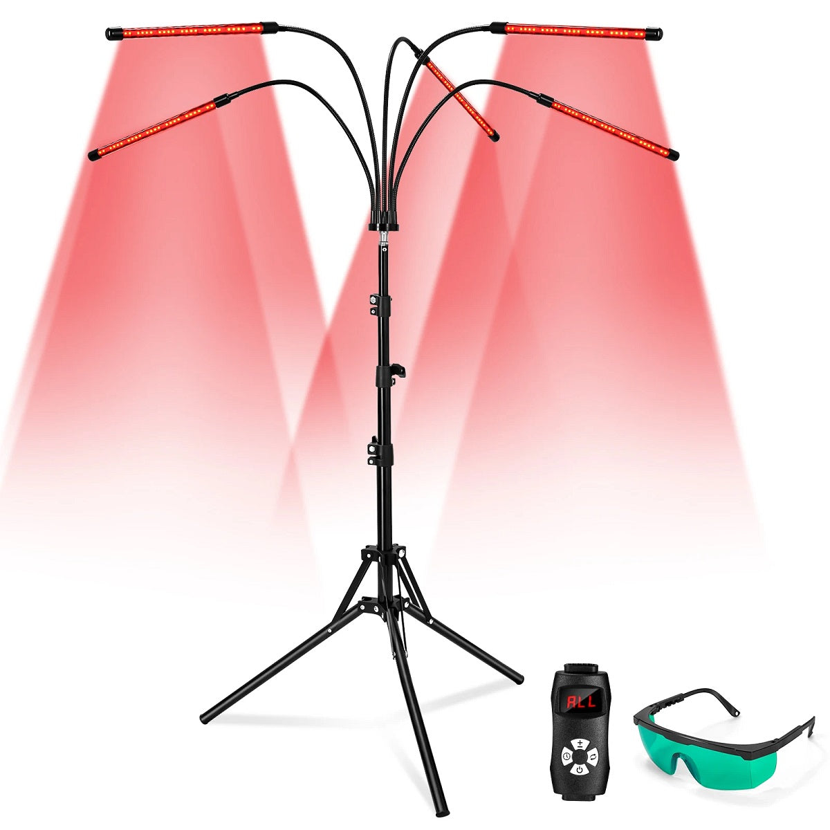 4/5 Heads Infrared Light Therapy for Body Device with Adjustable Stand