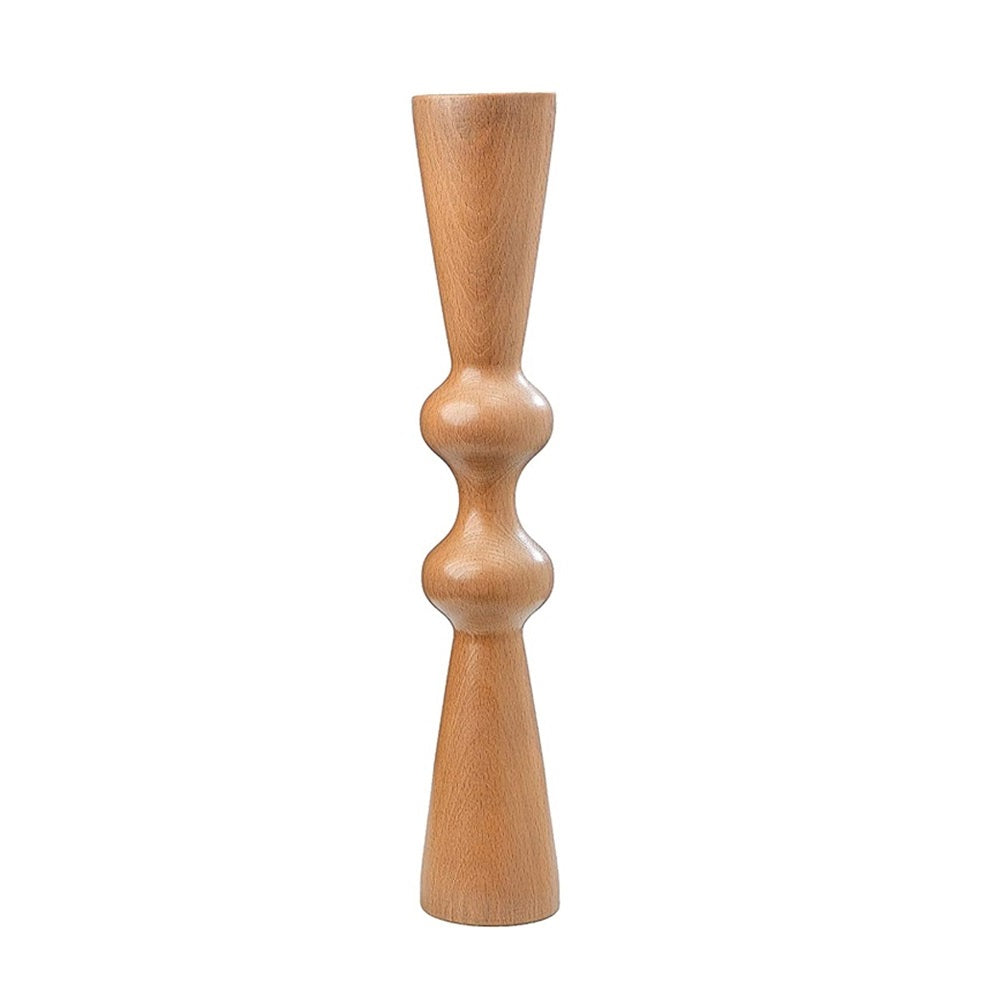 Body Wood Back Roller Spine Stretcher Manual Back Massager