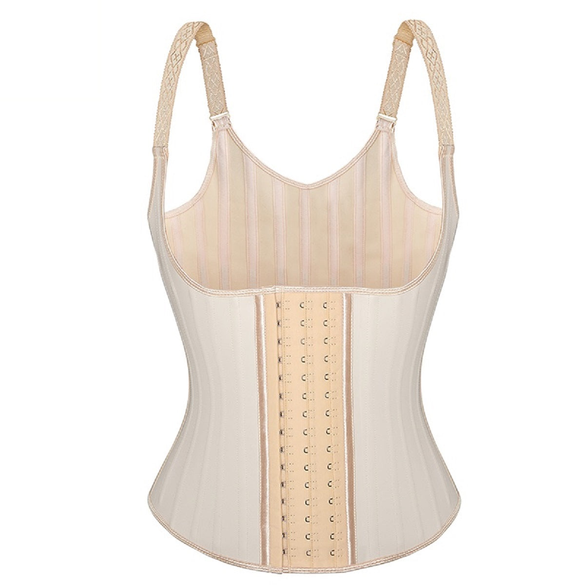 Adjustable Strap Leather Latex Waist Trainer Vest For Weight Loss