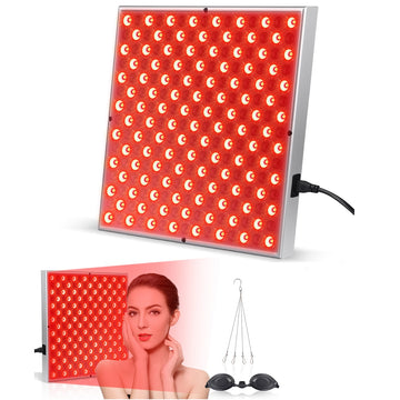 LED Red Light Therapy Panel Lamp for Facial Anti Aging Skin Care