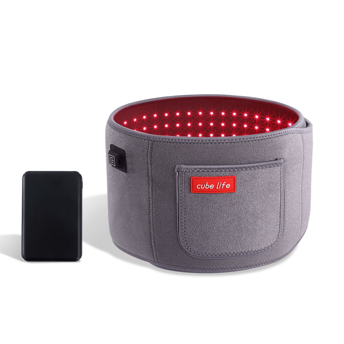 Red Infrared Light Waist Heat Pad Belt