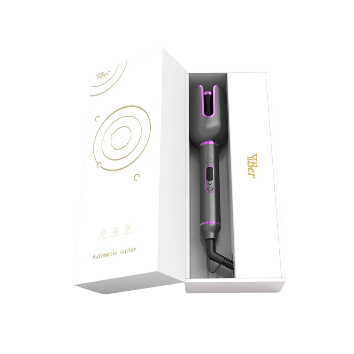 Auto Ceramic Hair Curler Anti-Tangle Curling Waver