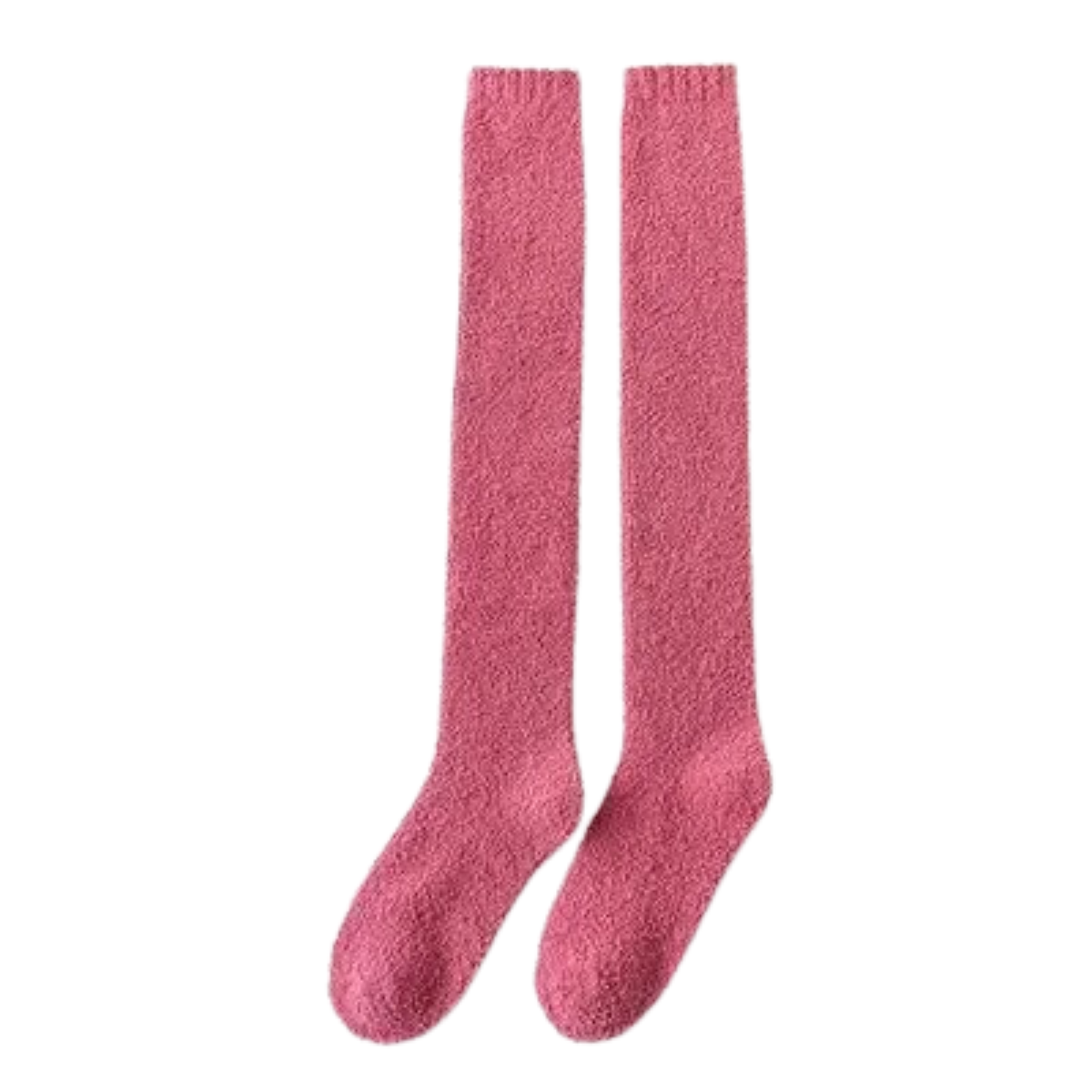 Winter Warm Coral Fleece Over-knee High Socks